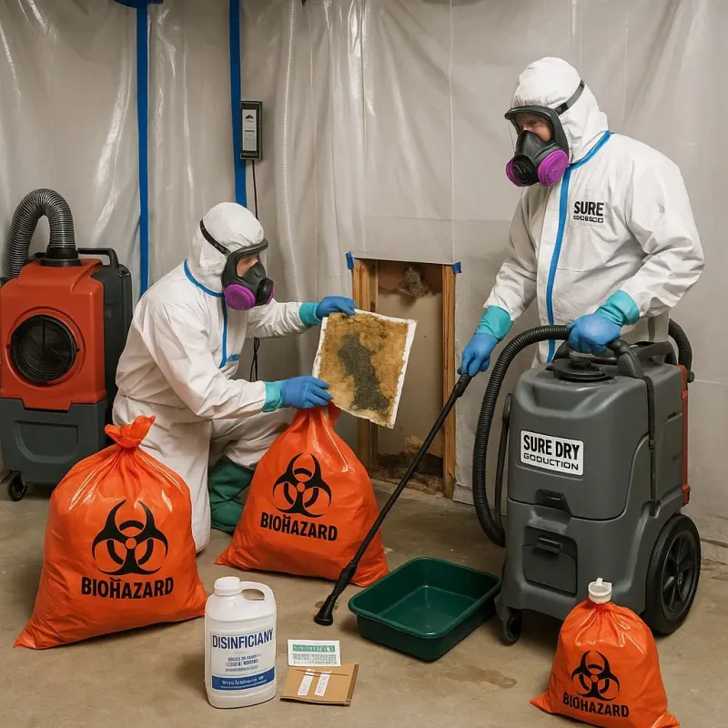 Contaminated Water Handling Protocols process in Kingsford, MI