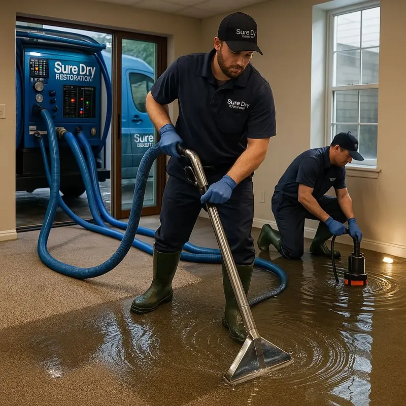 Water Extraction and Removal process in Kingsford, MI